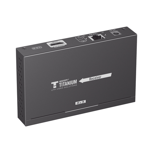 EXTENSOR Epcom TT683MATRIX-RX-4.0 Repetidor AV, 3840 x 2160, 1HDMI, Hasta 120 m, Negro