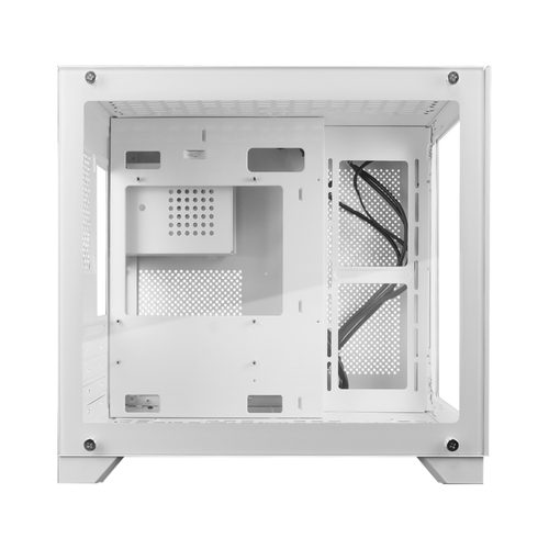 Gabinete Game Factor CSG570 Midi Tower, PSU No, Vent. 1x 120 mm, Blanco
