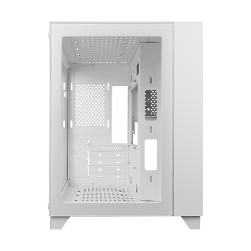 Miniatura 2 de Gabinete Game Factor CSG570 Midi Tower, PSU No, Vent. 1x 120 mm, Blanco