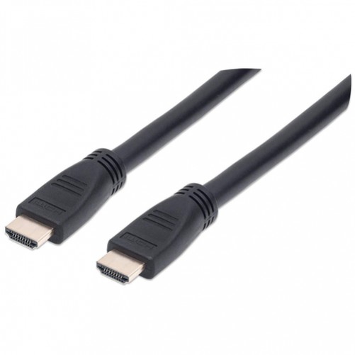 Cable Hdmi Manhattan Canal Ethernet, 10 m, 10.2 Gbit/s, 1080p, 2160p, Negro