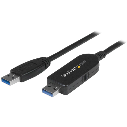Cable USB StarTech.com USB A a USB A, 5000 Mbit/s, Negro