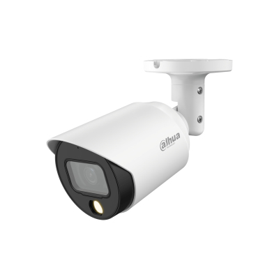 Cámara Vigilancia Dahua Technology Lite DH-HAC-HFW1239TN-A-LED-0360B 2 MP, Bala (forma), Interior y exterior, IP67, Blanco