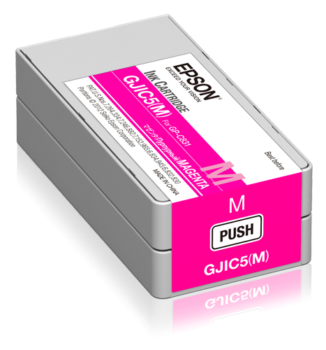 Cartucho de tinta Epson GJIC5(M) Original, Magenta, 32.5 ml