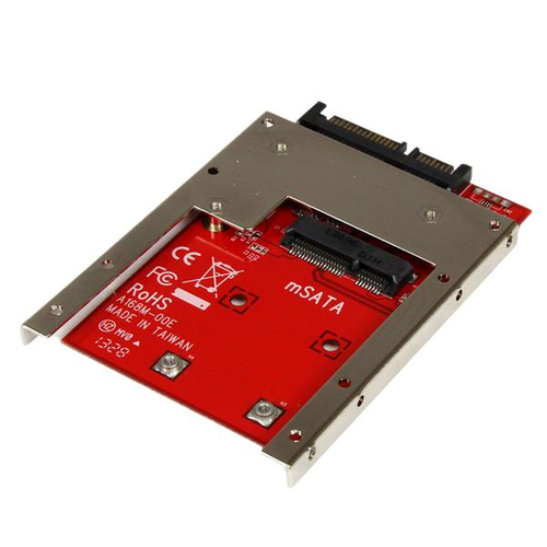 Miniatura 5 de Tarjeta StarTech.com SATA, mSATA, Negro, Rojo, Plata