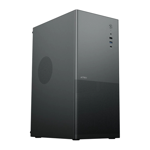 Gabinete Acteck Rex Max GM757 Midi Tower, PSU No, Negro