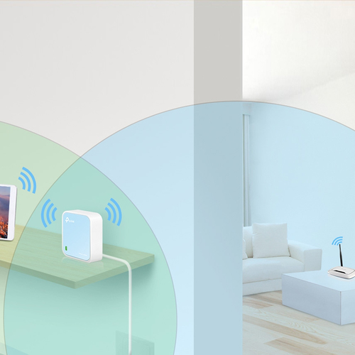 Miniatura 2 de Ruteador Inalámbrico TP-Link TL-WR802N 2 ant., Wi-Fi 4 (802.11n), 1 RJ-45, 300 Mbit/s, Azul, Blanco