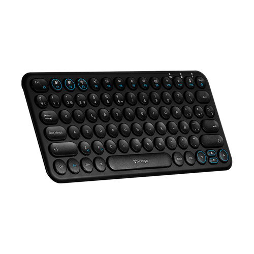 Miniatura 4 de Teclado Vorago KBW-400 Inalámbrico, USB + Bluetooth, Negro