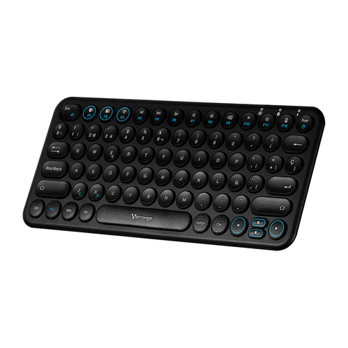 Miniatura 2 de Teclado Vorago KBW-400 Inalámbrico, USB + Bluetooth, Negro