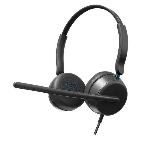 Audífonos Acteck AC-942942 Diadema, Alámbrico, USB, Negro