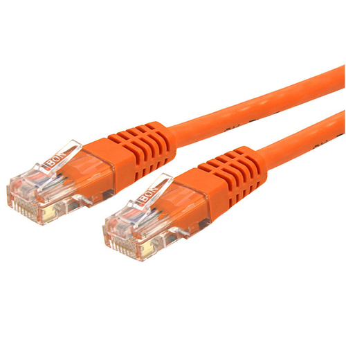Patchcord StarTech.com Cat6, 7.6 m, U/UTP (UTP), Naranja