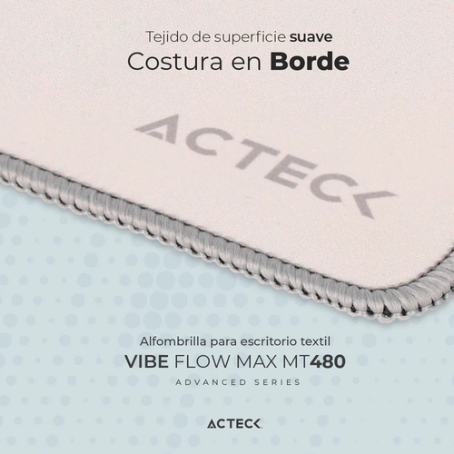 Miniatura 2 de Mousepad Acteck Vibe Flow Max MT480 900 mm, 400 mm, Gris