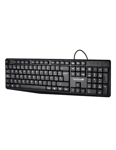 Miniatura 5 de Teclado TechZone Teclado Alámbrico Alámbrico, USB, Negro