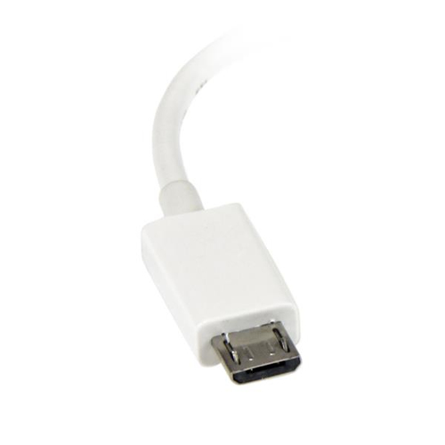 Miniatura 5 de EXTENSOR StarTech.com 0.127 m, Micro-USB B a USB A, Macho/Hembra, Blanco