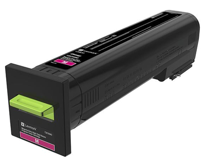 Tóner Lexmark 72K4XM0 Original, Magenta, Extra (Súper) alto rendimiento