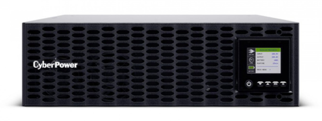 No Break CyberPower OL6KRTHDL 6 kVA / 6000 W, 2430 J, Entrada 240 V, 4 salidas AC, Negro