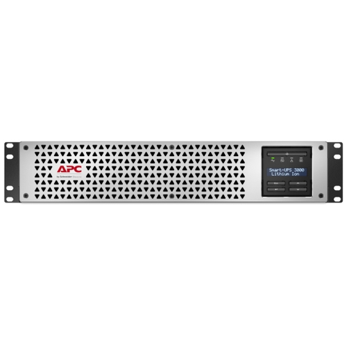 Miniatura 3 de No Break APC SMTL3000RM2UC 3 kVA / 2700 W, 459 J, Entrada 144 V, 8 salidas AC, Negro, Plata