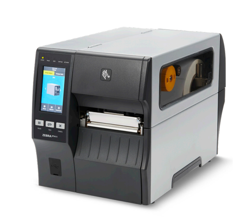 Impresora de recibo Zebra ZT411 Térmica directa / transferencia térmica, Impresora de TPV, Inalámbrico y alámbrico, Interfaz Bluetooth, Ethernet, RJ-45, RS-232, USB, RS-232, Negro, Gris