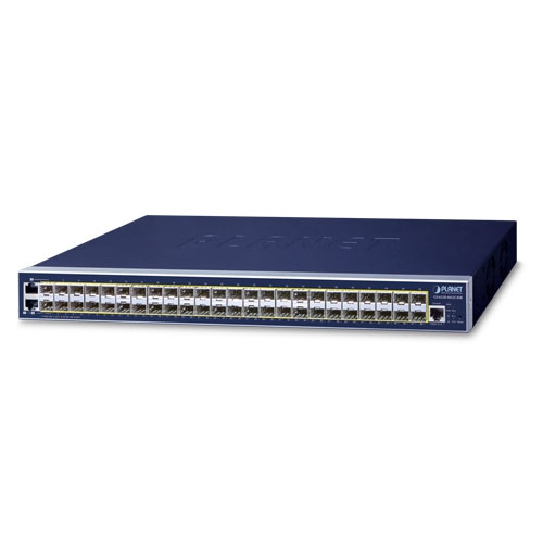 Switch PLANET GS-6320-46S2C4XR Gestionado, L3, RJ-45 48, Gigabit Ethernet (10/100/1000), 1U, Azul