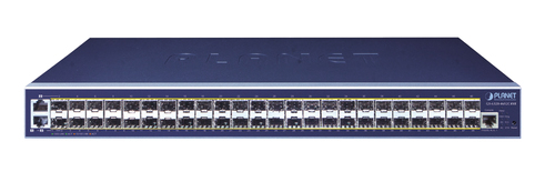 Miniatura 3 de Switch PLANET GS-6320-46S2C4XR Gestionado, L3, RJ-45 48, Gigabit Ethernet (10/100/1000), 1U, Azul