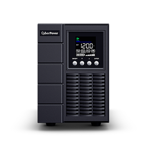 Miniatura 3 de No Break CyberPower OLS2000A 2 kVA / 1800 W, 862 J, Entrada 150 V, 4 salidas AC, Negro