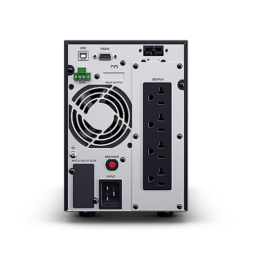 Miniatura 2 de No Break CyberPower OLS2000A 2 kVA / 1800 W, 862 J, Entrada 150 V, 4 salidas AC, Negro