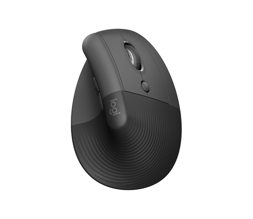Miniatura 5 de Mouse Logitech Lift Óptico, 6 Botones, 4000 DPI, RF inalámbrico + bluetooth, 10 m, Grafito