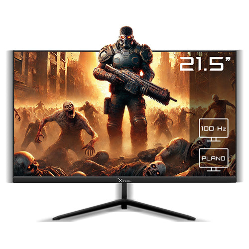 Monitor XZEAL XSPMG09B LED, 21.5", Full HD, VA, 100 Hz, 5 ms, Negro