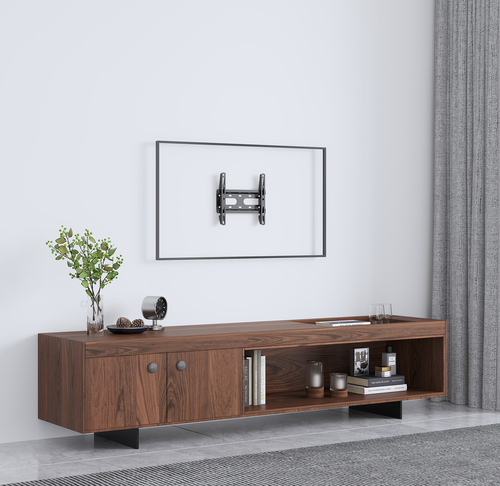 Miniatura 2 de Soporte Manhattan Soporte fijo de bajo perfil para TV Hasta 43", VESA max. 200 x 200 mm, 45 kg, Negro