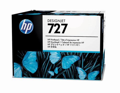 Cabezal de Impresion HP Cabezal de impresión DesignJet 727/732 Inyección de tinta térmica, Cian, Foto negro, Magenta, Amarillo
