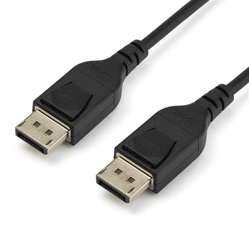 Cable displayPort StarTech.com DisplayPort 1.4, 1 m, Negro