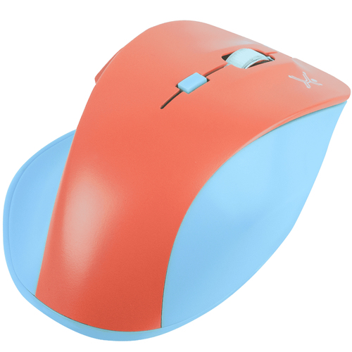 Miniatura 5 de Mouse Perfect Choice Thumb 6 Botones, 1600 DPI, RF inalámbrico, 10 m, Azul, Naranja