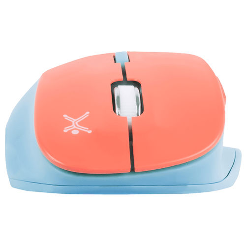 Miniatura 3 de Mouse Perfect Choice Thumb 6 Botones, 1600 DPI, RF inalámbrico, 10 m, Azul, Naranja