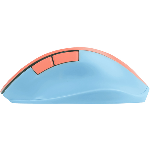 Miniatura 2 de Mouse Perfect Choice Thumb 6 Botones, 1600 DPI, RF inalámbrico, 10 m, Azul, Naranja