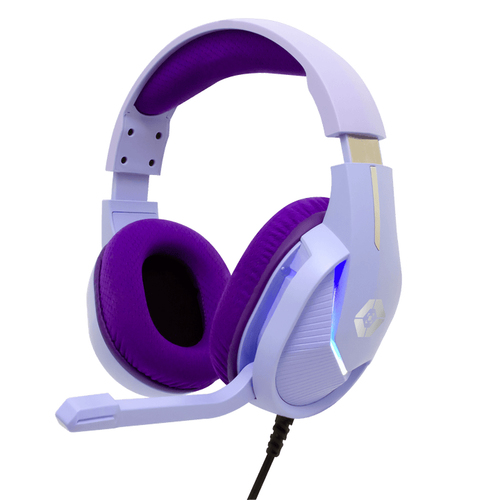 Miniatura 5 de DIADEMA GAMER RGB MORADA .