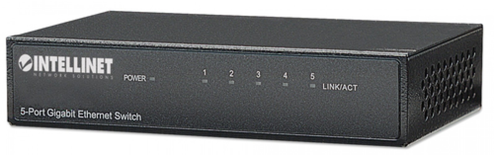 Switch Intellinet 530378 RJ-45 5, Gigabit Ethernet (10/100/1000), Negro