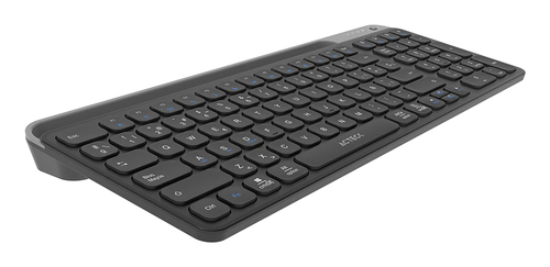 Miniatura 3 de Teclado Acteck Inspire Trek TI747 Español, Inalámbrico, RF inalámbrico + bluetooth, Interruptor de llave de tijera, Negro, Gris