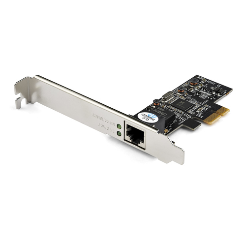 Tarjetas de red StarTech.com PCI Express, RJ-45 1, 2500 Mbit/s, Alámbrico, Negro