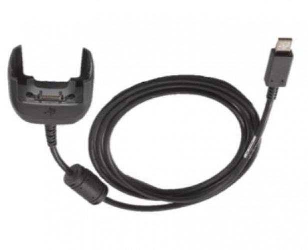 Cargador Zebra CBL-MC33-USBCHG-01 PDA, Interior, Carga rápida, Negro