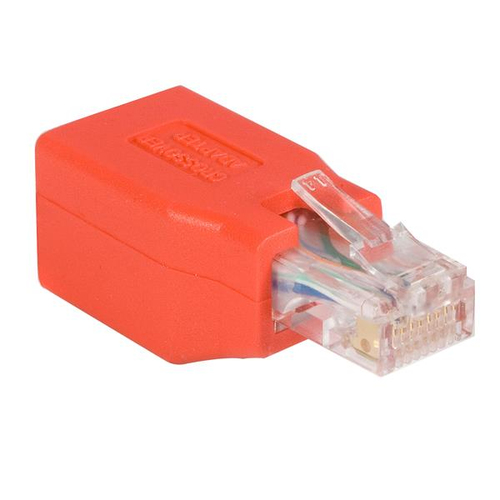 Adaptador StarTech.com RJ-45 a RJ-45, Rojo