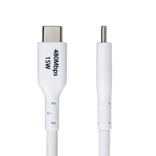 Miniatura 4 de Cable USB StarTech.com USB2AC3MNCWHE USB A a USB C, Blanco