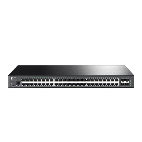 Switch TP-Link JetStream TL-SG3452X Gestionado, L2+, RJ-45 48, Gigabit Ethernet (10/100/1000), 1U, Negro
