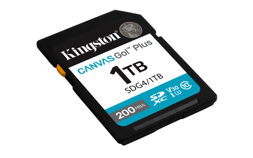 Miniatura 5 de Memoria Kingston Technology Canvas Go! Plus Canvas Go! Plus 1 TB, Velocidad 200 MB/s, Clase 10