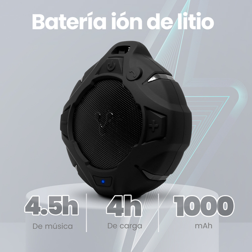 Miniatura 3 de Bocina Vorago BSP-400 USB, Bt, Inalámbrico, Universal, Negro