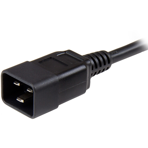 Miniatura 5 de Cables de poder StarTech.com PXTC13C20143 Hembra, Hembra 125 V, 0.9 m, Negro