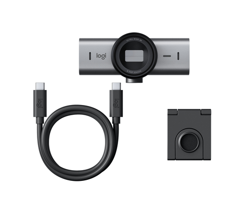 Miniatura 4 de Cámara web Logitech 960-001548 8.5 MP, 3840 x 2160 Pixeles, 60 fps, Micrófono, USB, Grafito