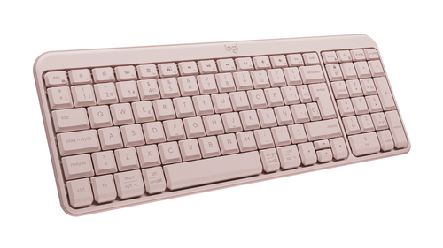 Miniatura 3 de Teclado Logitech 920-013447 Español, Inalámbrico, Bluetooth, Rosa