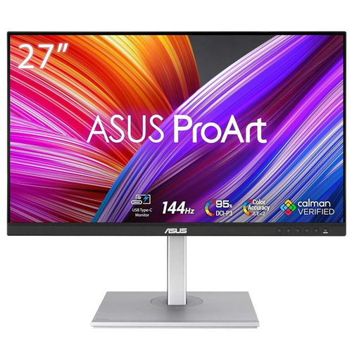 Monitor ASUS ProArt PA278CGV LCD, 27", Quad HD, IPS, 144 Hz, 5 ms, FreeSync, Negro