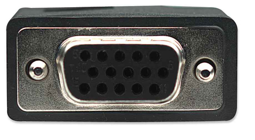 Miniatura 3 de 309011 Extension VGA HD15 macho a HD15 hembra; 1.8 m. Negro, completamente blindado para reducir la interferencia.