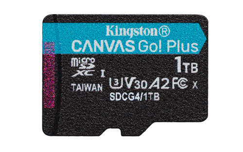 Miniatura 5 de Memoria Kingston Technology Canvas Go! Plus 1 TB, Velocidad 200 MB/s, Clase 10