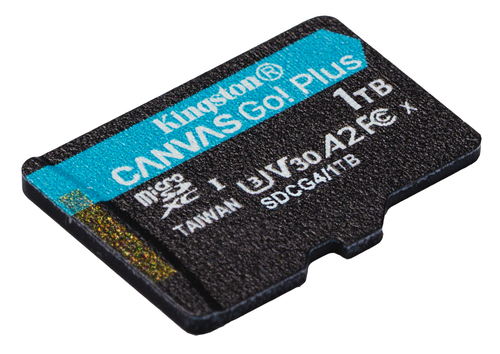 Miniatura 3 de Memoria Kingston Technology Canvas Go! Plus 1 TB, Velocidad 200 MB/s, Clase 10